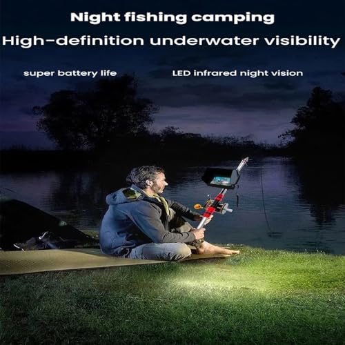 Fishing Camera 4.3" Underwater Fish Finder for Ice Lake Sea Fishing