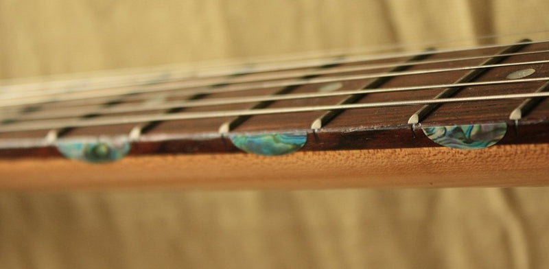 Jockomo Thumbnail/Half Moon (Avalon Mix) Inlay Sticker for Guitar Abalone Mix