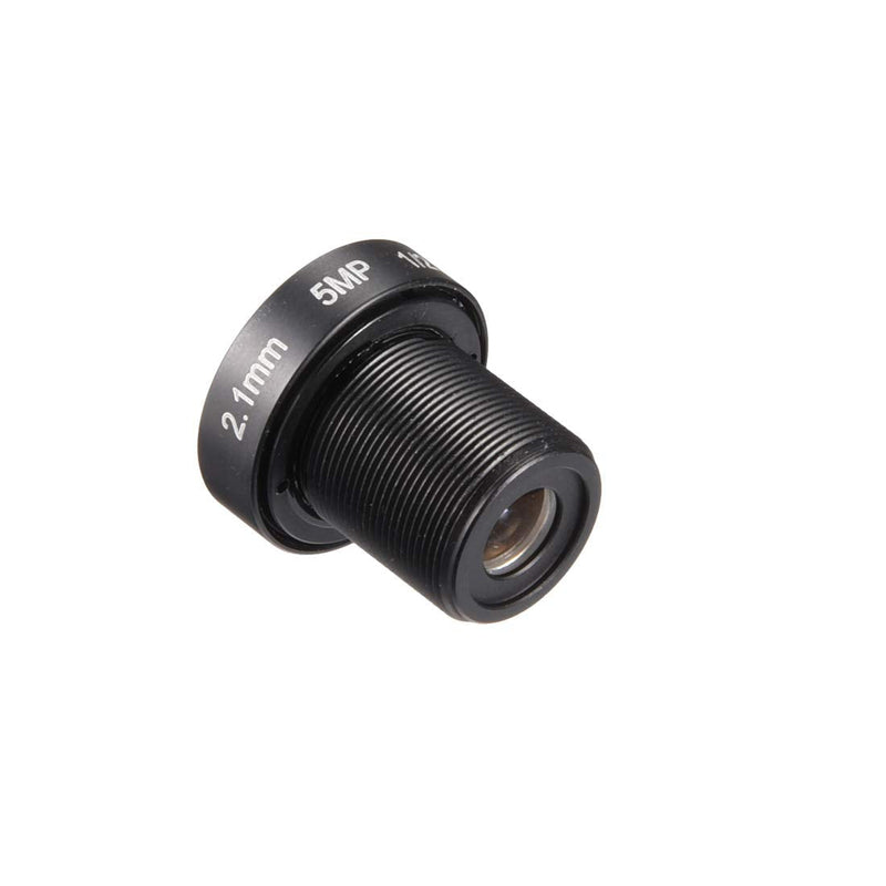 uxcell 2.1mm 5MP F2.0 FPV CCTV Camera Lens Wide Angle for CCD Camera