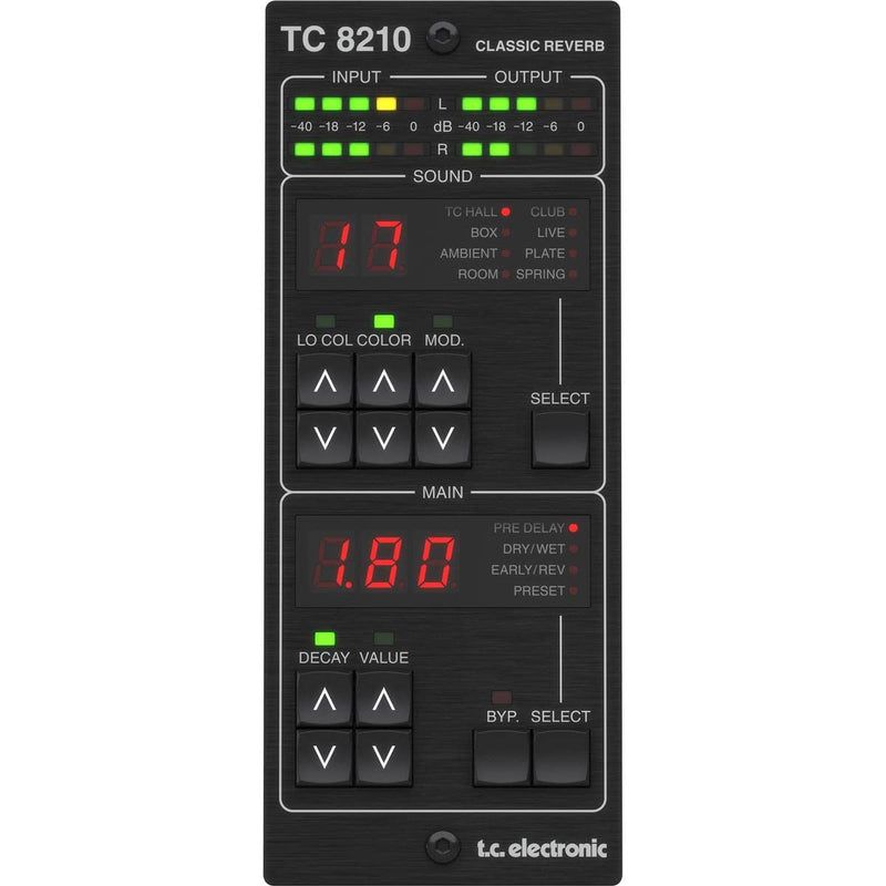 [AUSTRALIA] - TC Electronic TC8210-DT Classic Mixing Reverb Plug-in with Optional Hardware Controller and Signature Presets 