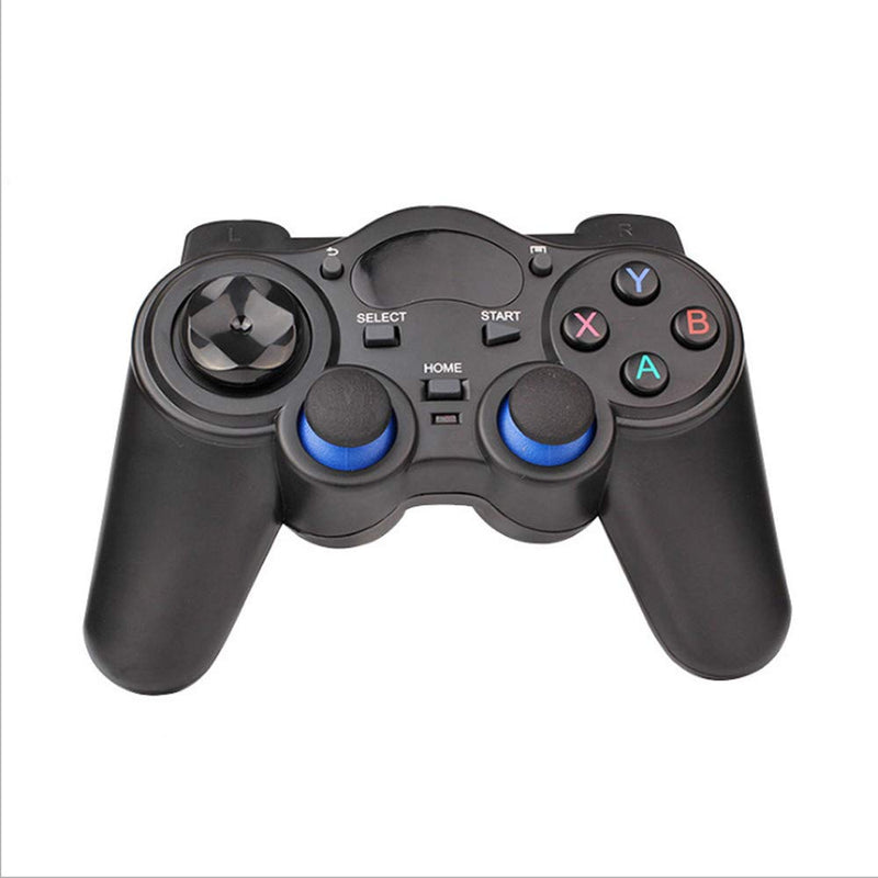 USB Wireless Gaming Controller Gamepad for PC/Laptop Computer(Windows XP/7/8/10) & PS3 & Android & Steam - [Black] (black)