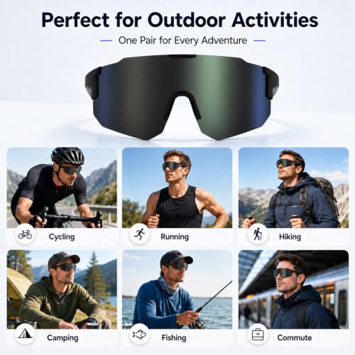 AI Glasses with Camera &Running Bluetooth Glasses for Sport