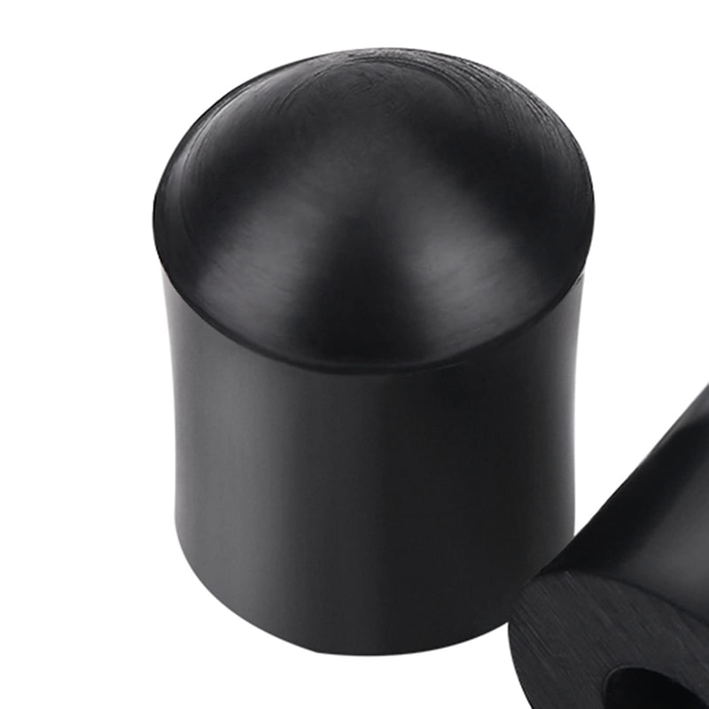 Rubber End Caps, 2pcs Upright Bass Endpin Rubber Tip Stopper Replacement Protector End Cap for Double Bass End Pin Protector(Inner Diameter: approx. 9.5mm)