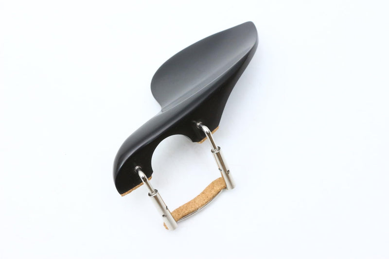 4/4 Left Hand Violin Chin rest Ebony Wood Violin Bracket With Chin rest Clamp Fiddle (left hand)