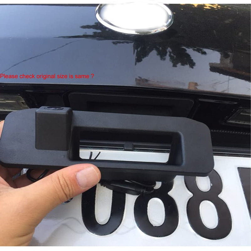 AHD/CVBS Car Rear View Camera's Fisheye Trunk Handle Camera with RCA Cable & Vehicle-Camera for Mercedes Benz GLK Class X204 GLK280 GLK300 GLK350 GLK200 GLK220 GLK250 GLK320 CDI (CVBS) CVBS