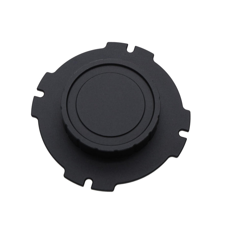 [AUSTRALIA] - Camera PL Mount Lens Cap, Dust Scratch Protection Cover for ARRI Zeiss Angenieux Cooke Fujinon RED Sony Canon, Black Metal 