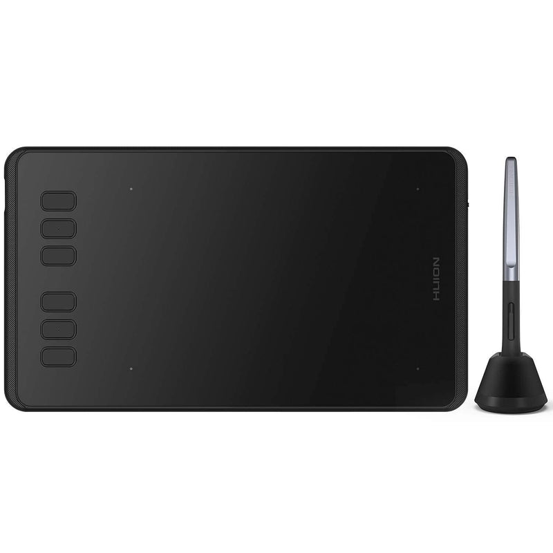 Huion Inspiroy H640P Drawing Tablet Bundle with Artist Drawing Glove for Digital Art, Paint, Design