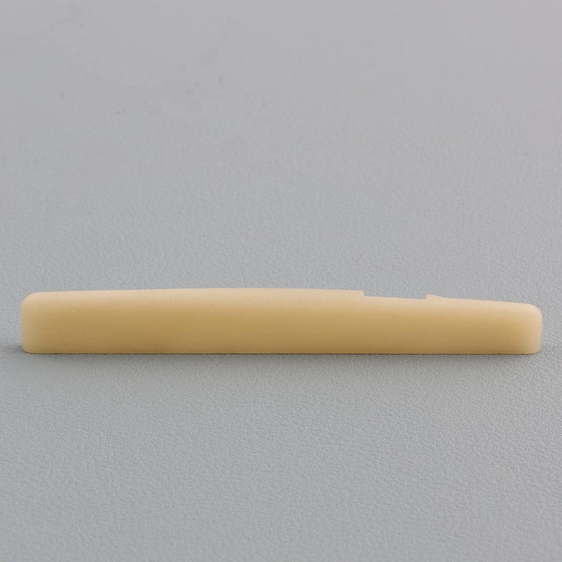 Unbleached Acoustic Guitar Bone Nut & Saddle Set Compatible with YMH FG Acoustic Guitar 43mm / 75mm