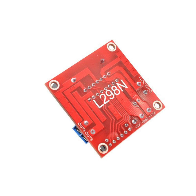 L298N Motor Driver Power Amplifier Stepper Motor Driver Module Board for AR-duino Pi Pack of 2