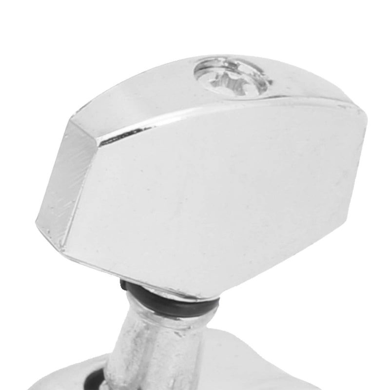 3 Left 3 Right Acoustic Guitar SemiClosed String Tuning Pegs Tuning Keys Machine Heads for Acoustic Guitar(Silver) Silver