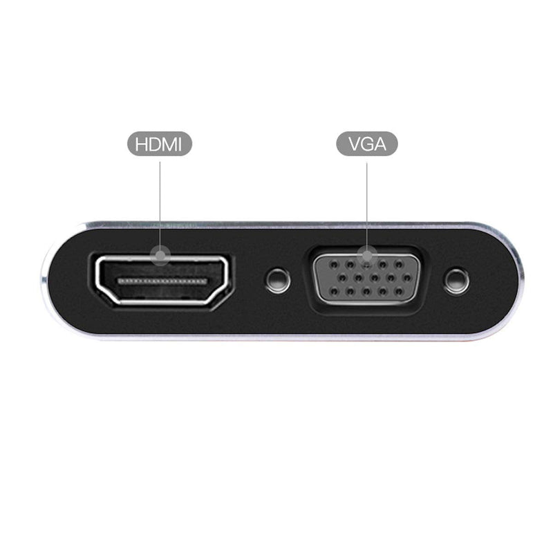 CY USB 3.0 2.0 to HDMI VGA HDTV Adapter Cable External Graphics Card for Windows Laptop