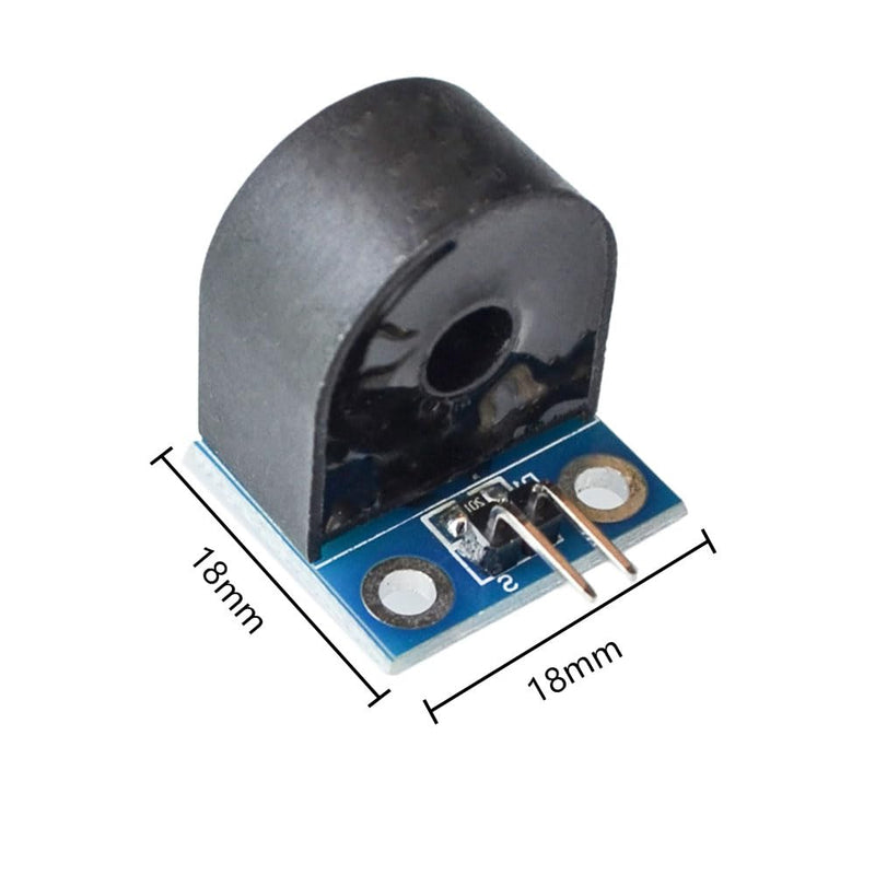 5pcs ZMCT103C 5A Current Sensor Single-Phase Micro Current Transformer Module, AC Active Precision Output Card 5mA Max 3000V Measurement, with Cable, for Arduino