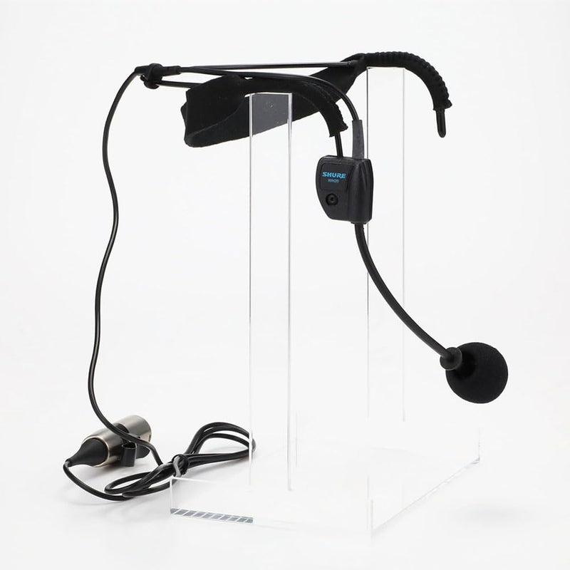 Shure WH20 Dynamic Headset Microphone (Wired) - Rugged, Lightweight, Secure Fit for Active Mic Users, for Instructors/Musicians, 3-pin Male XLR Connector with Detachable Belt Clip (WH20XLR)