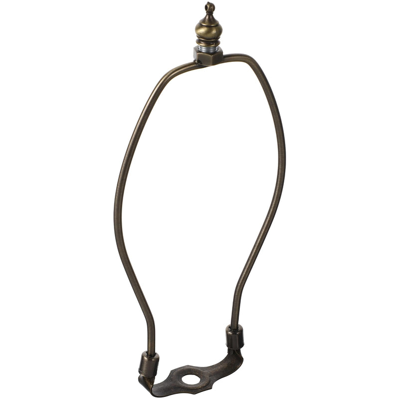 SOLUSTRE Lamp Holder Harp Lamp Shade Harp Holder Bronze Horn Frame Shade Holder Adjustable Kit Suitable for Table Floor Light Umbrella Holder 20X 11,5X0,2 CM