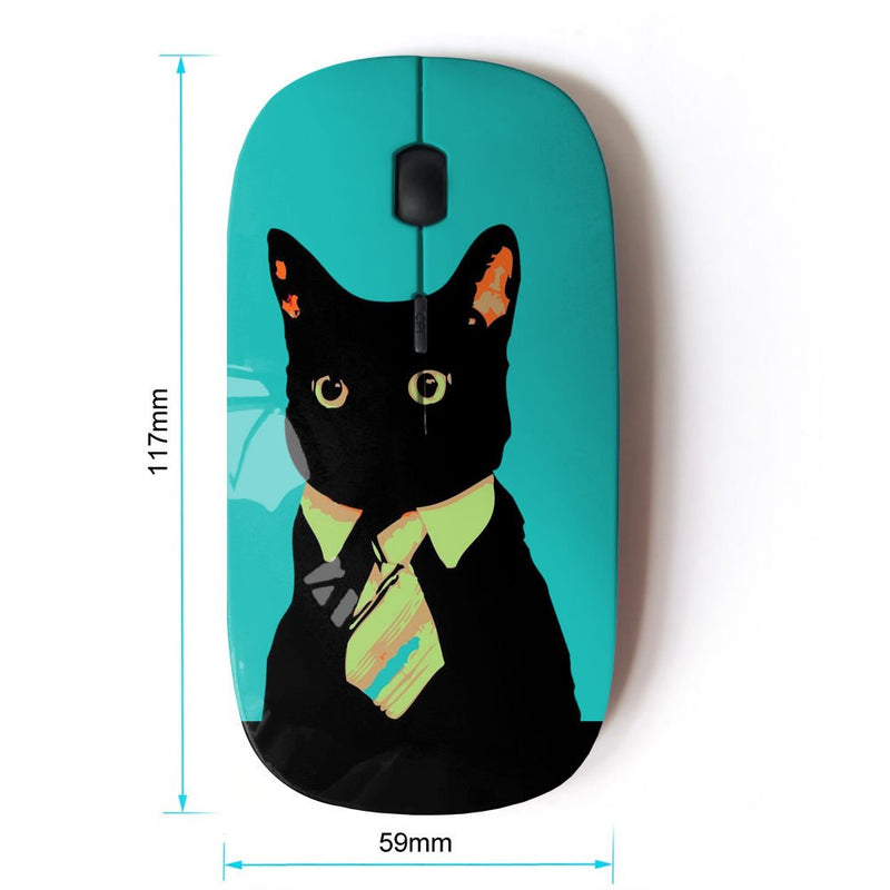 KawaiiMouse [ Optical 2.4G Wireless Mouse ] Office Business Kitty Cat