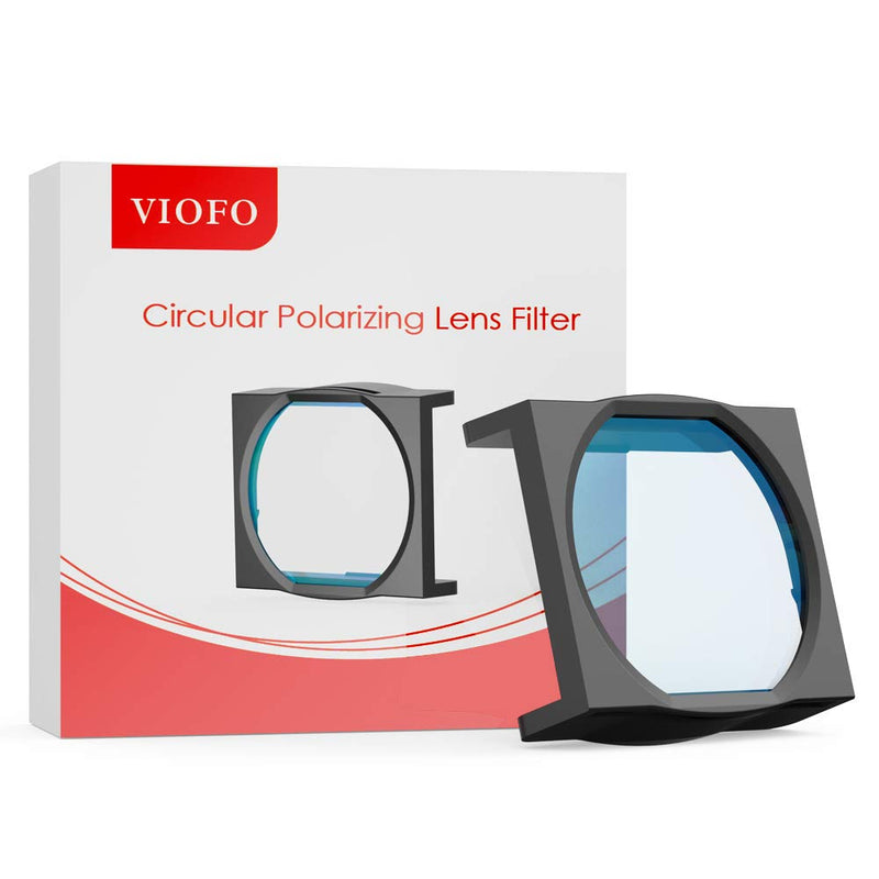 VIOFO Circular Polarizing Lens CPL Filter for Use with A119MINI2, A129 Duo, A129 Plus Duo, A129 Pro Duo, A129 IR, A119 V3, A119
