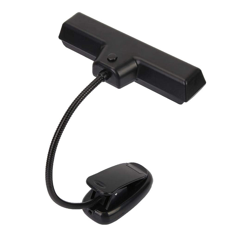 VBESTLIFE Music Stand Light, Portable Clip-on Position Adjustable LED Musician Lamp Reading Light for Music Stands Pianos Work Tables Desks Reading