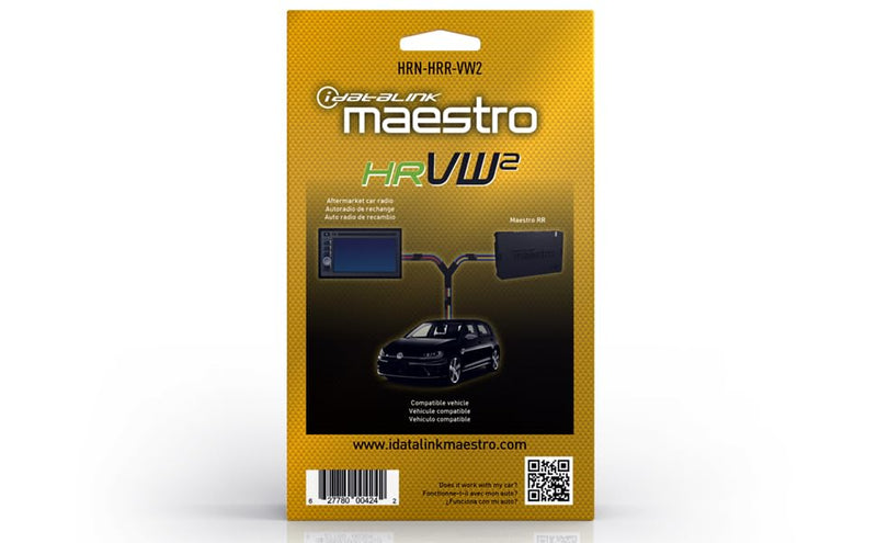 Idatalink Maestro HRN-HRR-VW2 Radio Replacement T-Harness for 2015-23 Volkswagen Vehicles (ADS-MRR or ADS-MRR2 Module Required)