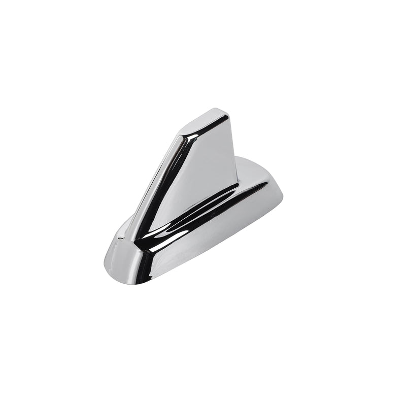 RAZPOY Shark Fin Antenna Base Cover Trim Compatible with Chevy Silverado & Suburban & Tahoe & GMC-Yukon & GMC-Sierra & Cadillac Escalade 2007-2013, Chrome