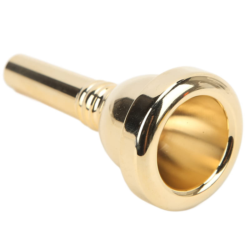[AUSTRALIA] - Professional Alto Trombone Mouthpiece, Gold Plated Copper Mouthpiece for Clear Sound, Durable Design for Beginners and Musicians, Ideal Gift for Trombone Players 
