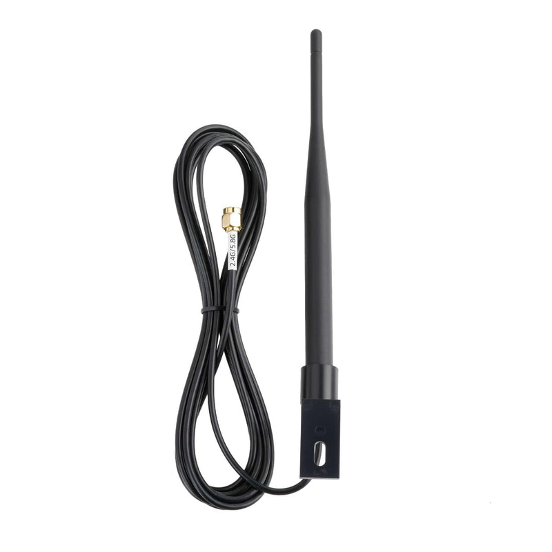 Eightwood Outdoor Dual Band WiFi Antenna, 2.4GHz 5GHz 5dbi RP-SMA Antenna | for WiFi Router, Mobile Hotspot, Range Extender, IP Security Camera, Backup Camera