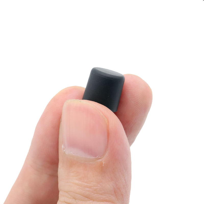 [AUSTRALIA] - 30 pcs Silicone RCA Port Anti-Dust Stopper Cap Dustproof Cover Plug Protector, for Desktops Amplifiers DVD TV etc,Black 
