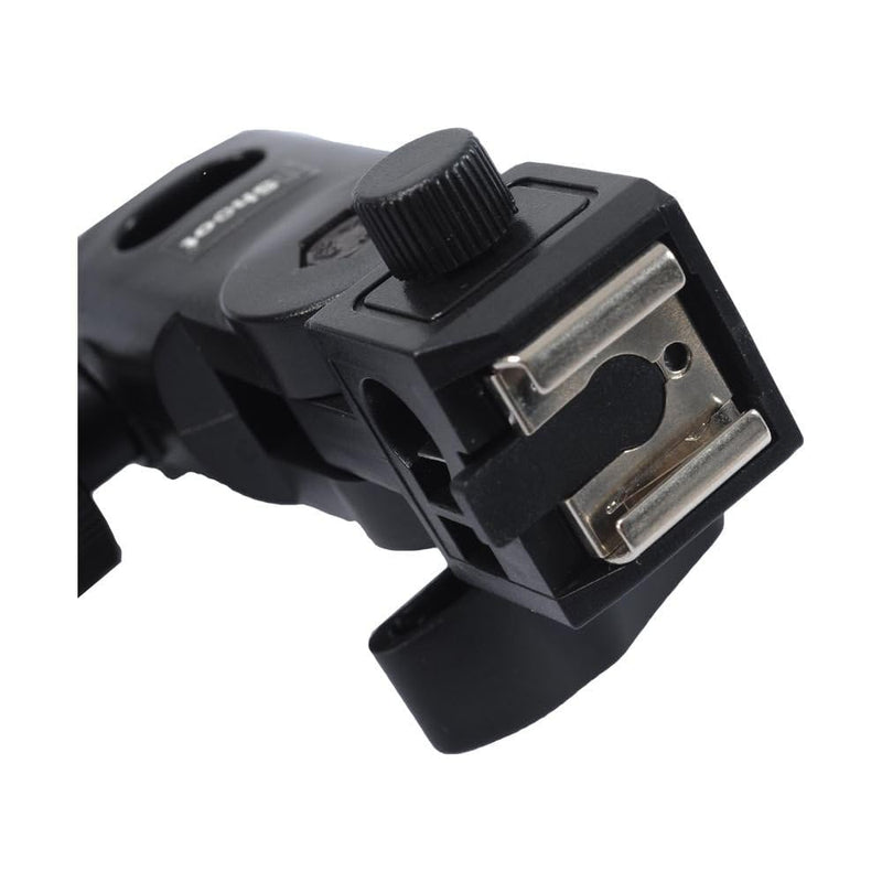 [AUSTRALIA] - Hot Shoe Mount Speedlite Flash Support Photo Studio Umbrella Holder Bracket, Bottom with 15.8mm Hole for Speedlite Flash Trigger with Cold Foot & Studio Light Stand Tripod Head 