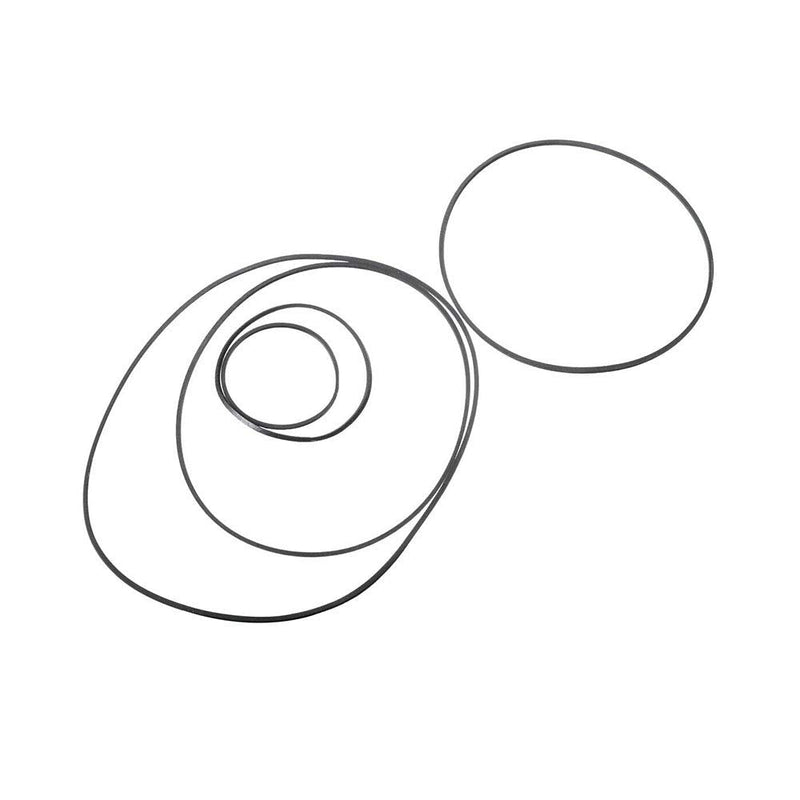 120Pcs Universal 40-135mm Mix Cassette Tape Machine Square Belt Assorted Repair