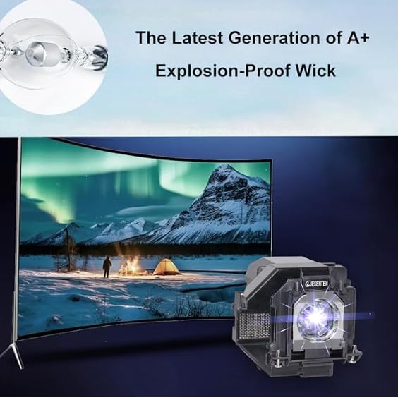 [AUSTRALIA] - Video Projector Lamps are Compatible for Epson ELPLP97/V13H010L97+ELPAF32, Home Cinema 2200 2250 1080 880 VS260 EX9230 EX9240 EX3280 EX5280 EX7280 X49 W49 982W E20 U50 