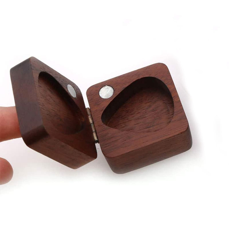 [AUSTRALIA] - Wooden Guitar Pick Case, Personalized Guitar Pick Holder, Guitar Picks Case for for Musicians, Guitarists & Music Lovers 
