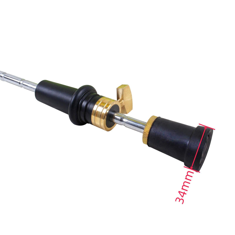 4/4 3/4 Upright Bass Endpin Metal Stick And Ebony Wood Bottom Strong Light Rubber Bottom 4/4