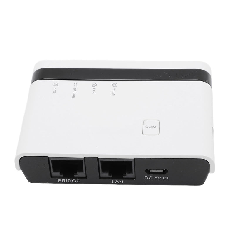 Sanpyl USB Print Server - Allows to Share up to 4 Printers wirelessly or via Ethernet, 10/100Mbps LAN Bridge Sharing Wired Wireless Standalone Modes Print Server, Plug and Play (US Plug) US Plug