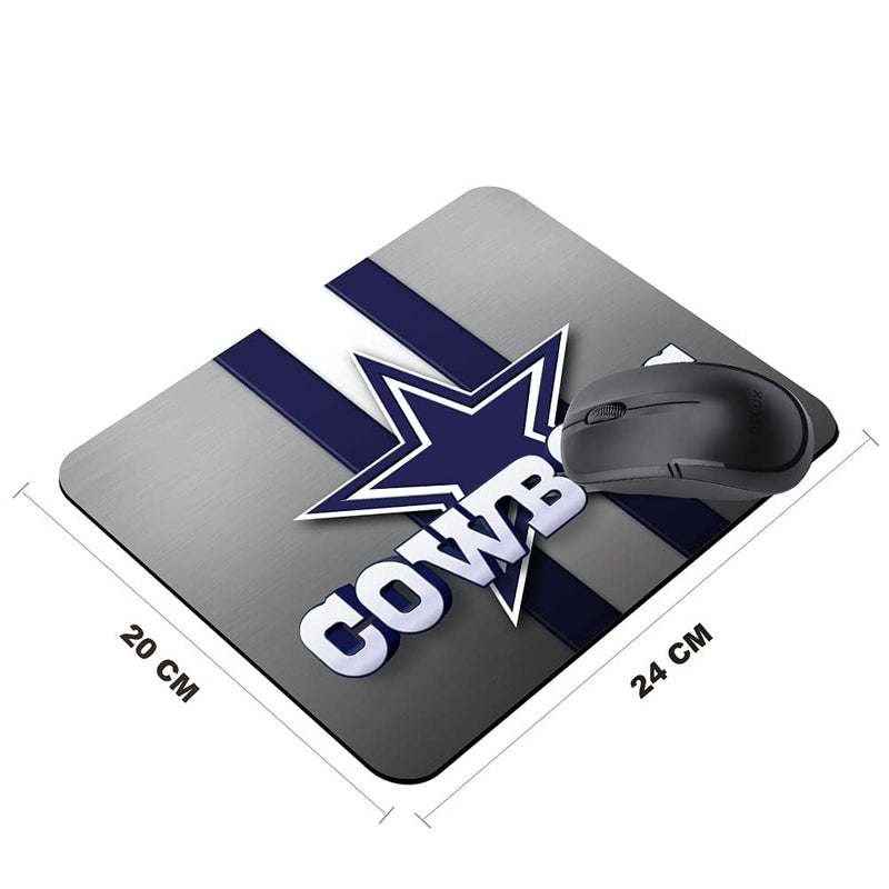 Gaming Mouse Pad Sport Fans Gift,Life Needs Sport Mousepad with Non-Slip Rubber Base for Laptop Computer Desktop Mat - Blue White