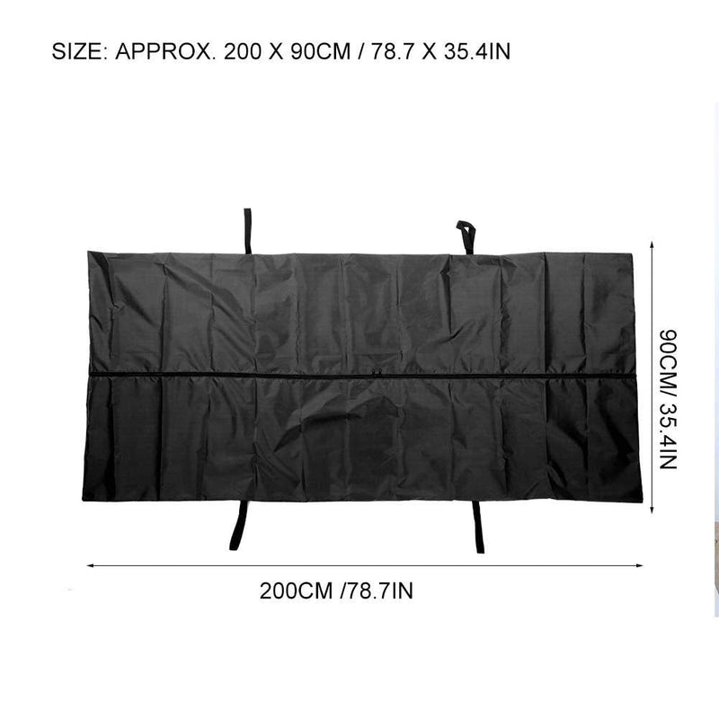 Cadaver Bag, Cadaver Bag, Leak-Proof 210D Waterproof Storage Bag, Body Bag, Body Bag, Body Bag, Body Bag for Home and Hospital Use, No Leakage (Black)