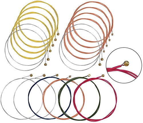 [AUSTRALIA] - Acoustic Guitar Accessories Kit Including Guitar Strings,Tuner,Guitar Capo, Restring Tool,Pick Holder,Bridge Pins,Finger Picks,Guitar Nuts and Saddles 