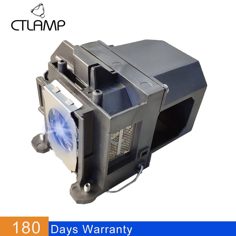 CTLAMP A+ Quality V13H010L57 ELP57 Replacement Projector Lamp Bulb with Housing Compatible with elplp57 Epson EB-450Wi EB-455Wi EB-460 EB-460i EB-465i BrightLink 455Wi PowerLite 450W elp57a+