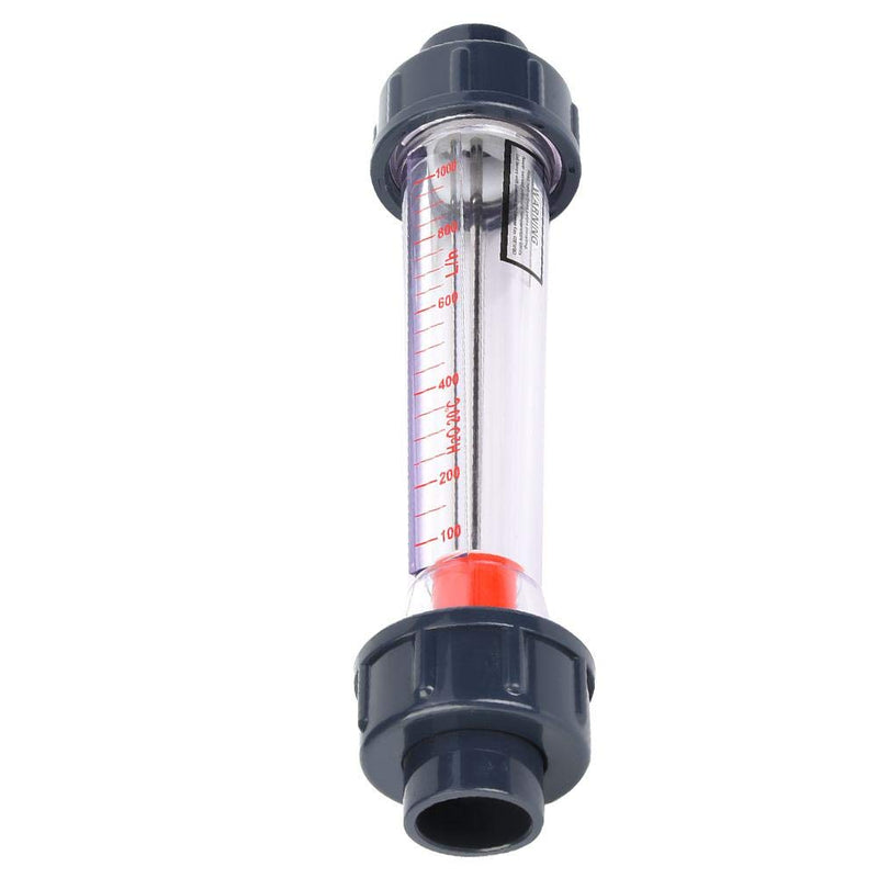 Plastic Pipe Flowmeter, Plastic Flat Mouth (Inner Diameter 25mm/1"), LZS-20 (D) 100-1000 L/H
