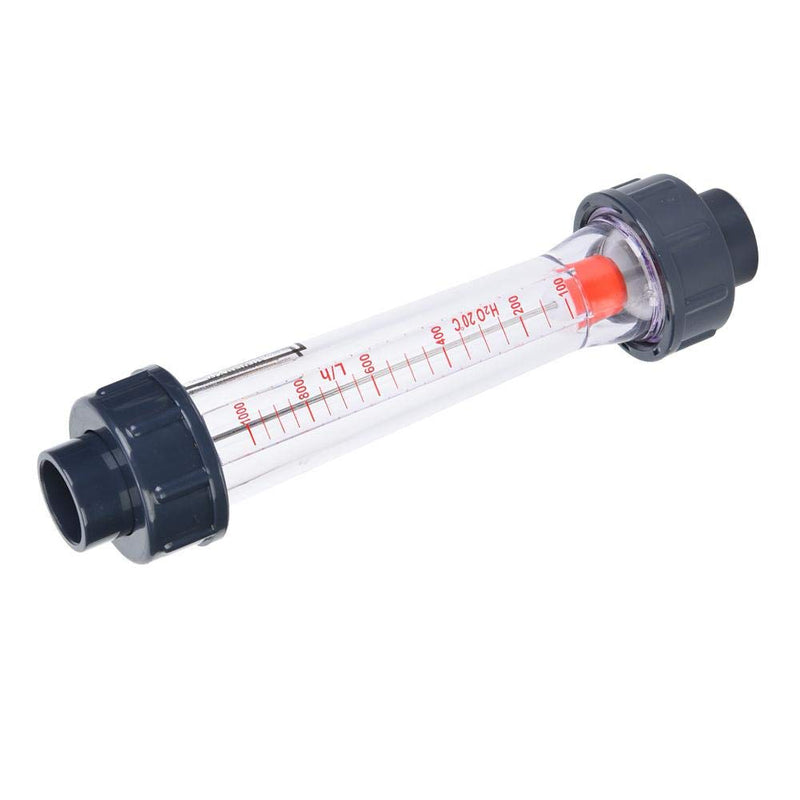 Plastic Pipe Flowmeter, Plastic Flat Mouth (Inner Diameter 25mm/1"), LZS-20 (D) 100-1000 L/H