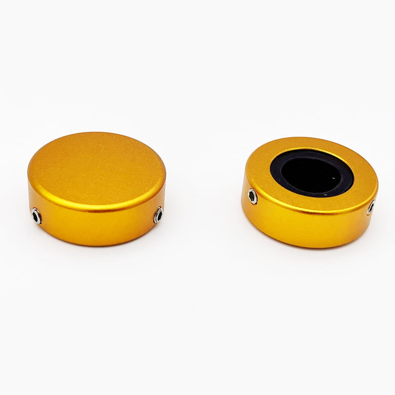 BUTTONS Footswitch Topper Guitar Pedal Button Caps | Barefoot Pedal Buttons and Guitar Pedal Topper to enhance Accuracy,Comfort,Protection. V1 Skirt-less 12 Pcs Multi-colors
