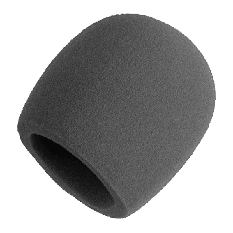 Shure A58WS-GRA Foam Windscreen for All Ball Type Microphones, Gray (Pack of 3) Pack of 3