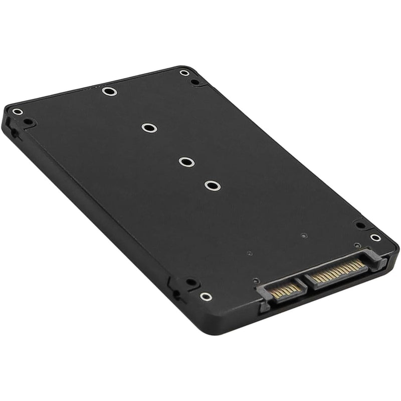 M.2 NGFF (SATA) to SATA III Adapter Card - Premium MCA556 Aluminum Enclosure for 2280 SSDs, Easy Installation, High-Speed 6Gbps Transfer