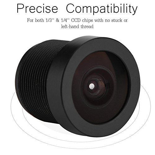 CCTV Camera Lens, 2.1mm Camera Lens 150° Wide Angle M12*0.5 IP Camera Lens for 1/3'' & 1/2.9'' CCD Chips, This Camera Lens with IR Night Vision Function
