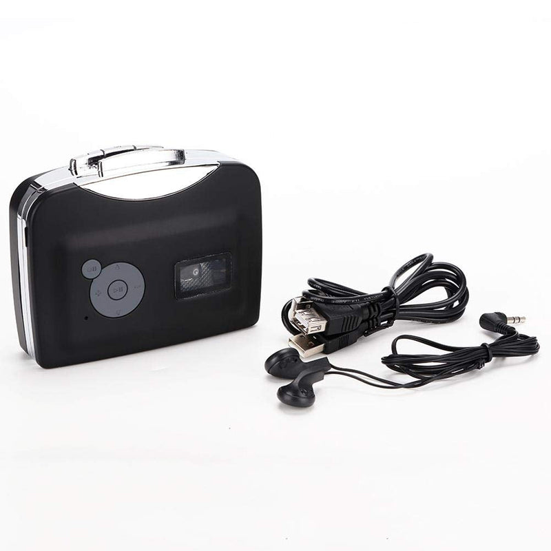 [AUSTRALIA] - Cassette to MP3 Converter Stereo USB Cassette Digital Tape MP3 with Headphones for Computer, Speaker, Transfer to Mobile Phone, for iPod, etc. 