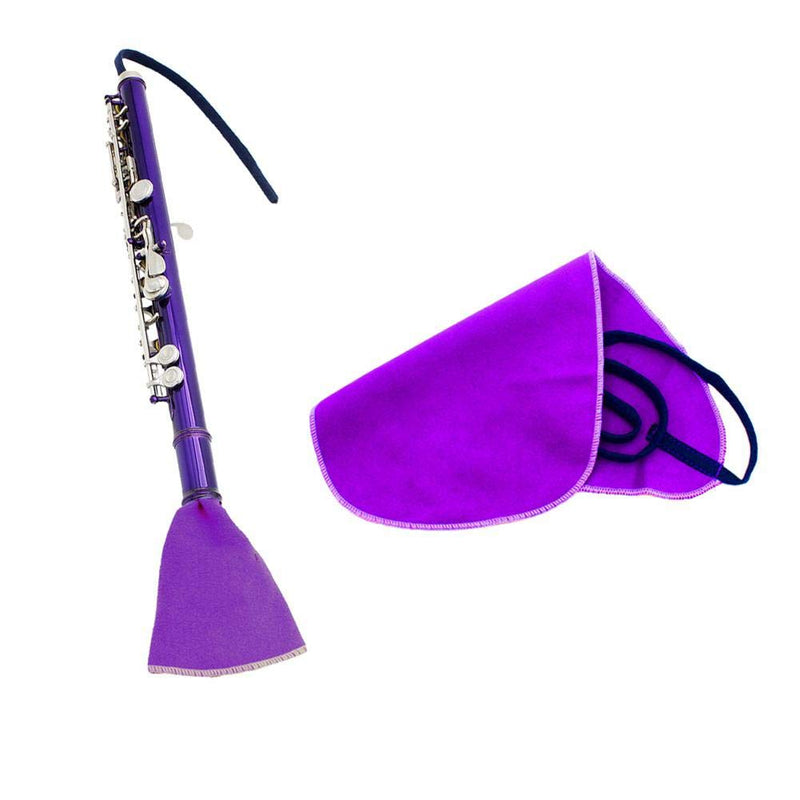 Sax Saxophone Cleaning Cloth Clarinet Pull Through Swab Instrument Cleaner Cloth Sax Instrument Cleaner
