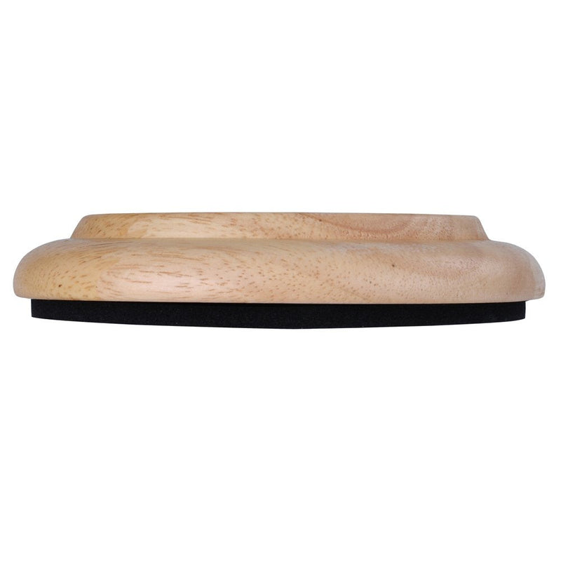 Solid Wood Grand Piano Caster Cups,Set of 3 Piano Casters Floor Protectors Piano Leg Coasters Furniture Leg Pads Protection w/EVA Anti-Slip & Anti-Noise Foam Mat, for Hardwood Floor Protectors Natural