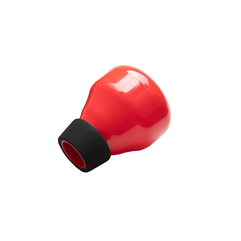 ZOE Mini Trumpet Mute, Trumpet Straight Mutes, Lightweight Practice Trumpet Mute Silencer (Red) Red