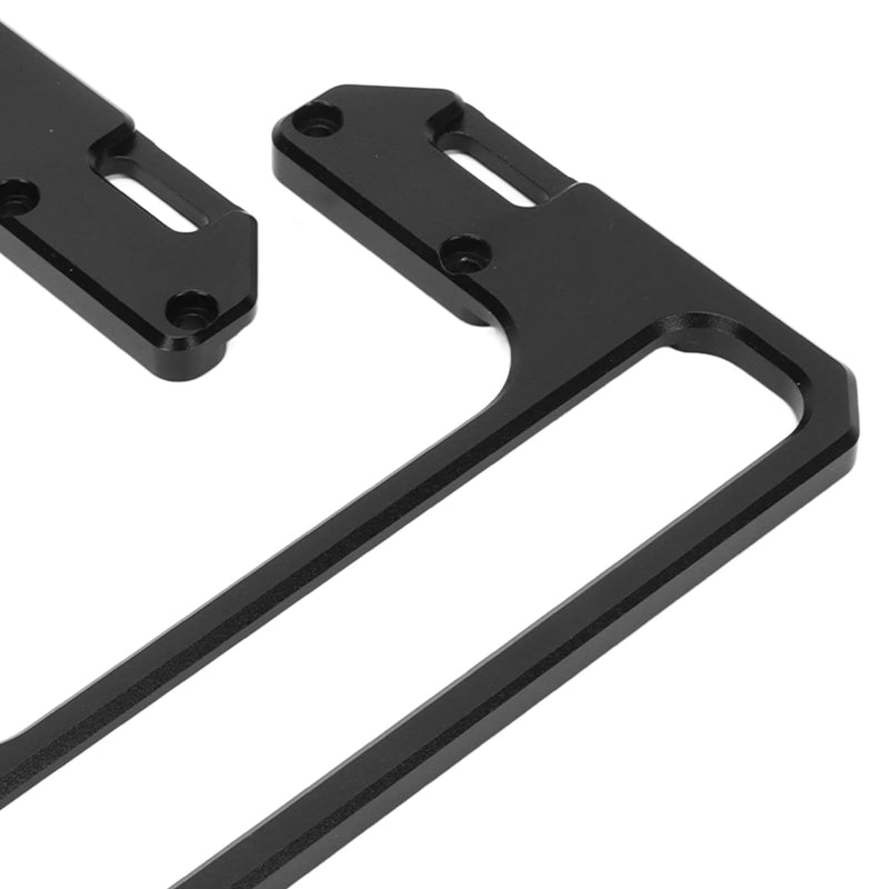 [AUSTRALIA] - plplaaoo Metal Shortwave Radio Shield, Shortwave Radio Protection Bracket CNC Aluminum Alloy Side Handle, Side Handle Radio Shield, for X6100 Shortwave Radio Protection 