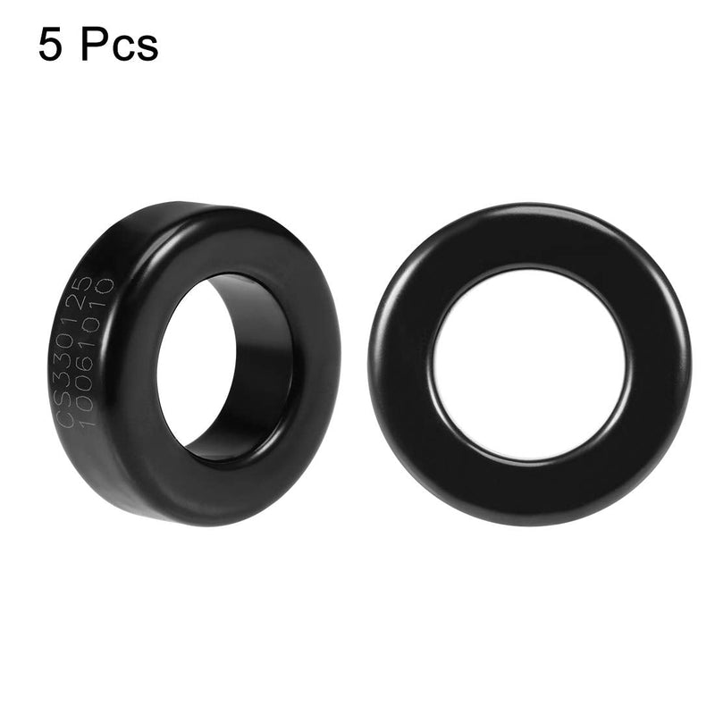 sourcing map Pack of 5 Black Grey 19.3 x 33.7 x 11.3 mm Toroidal Core Inductor Coil de