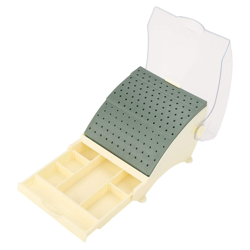 142 Holes Autoclavable Extendable Drawer Disinfectant Case Tooth Drill Holder Stand