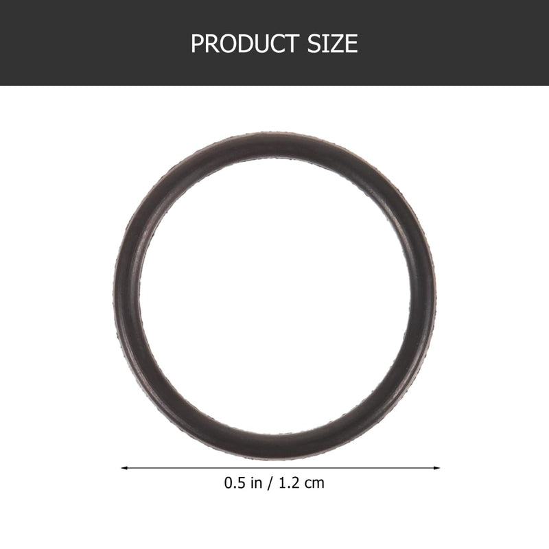 20pcs Small Rubber Aprons Trumpet Replacement Rings Rubber Stop Rings Bumper Stopper O-Rings Trumpet Instrument Rings Trumpet Slide Bumper Trumpet